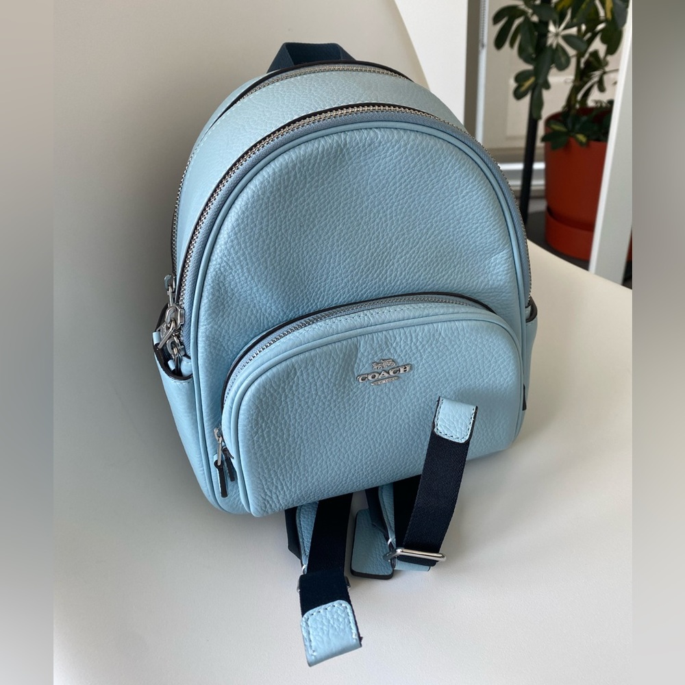 Coach mini court backpack - blue